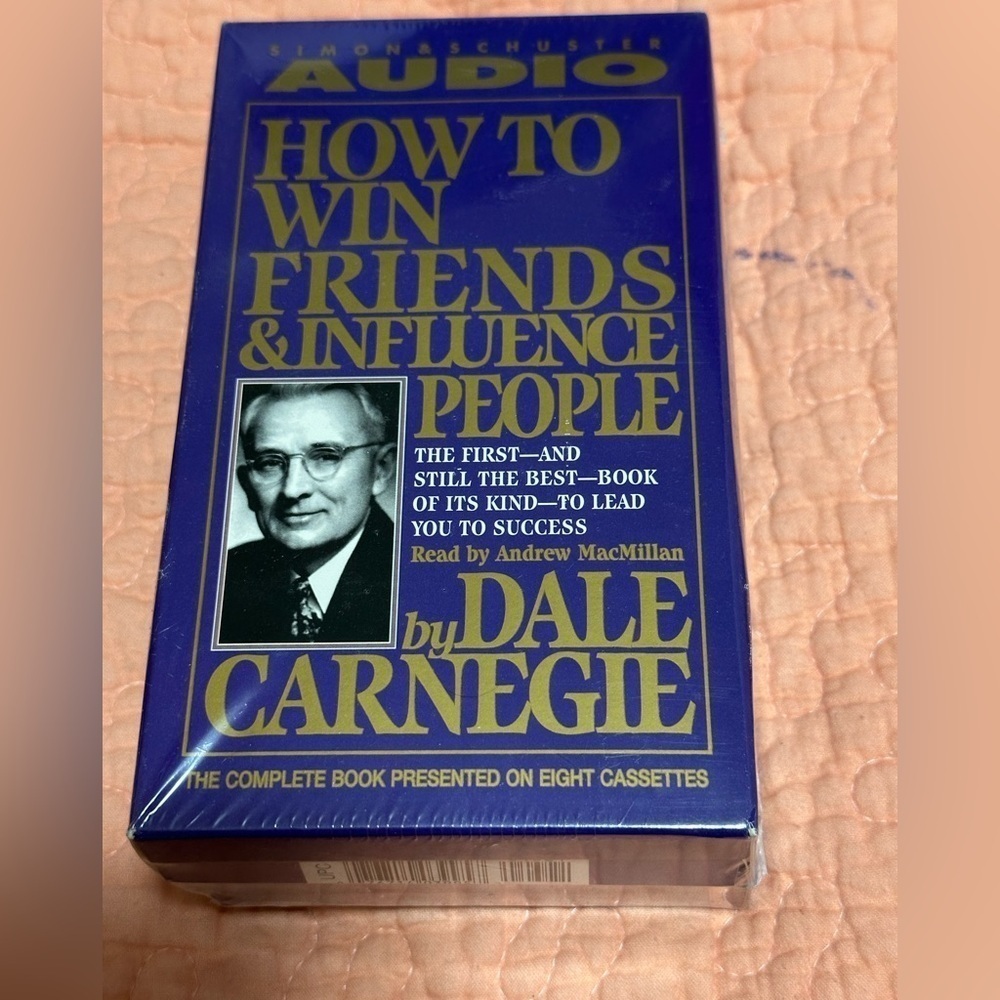 How to Win Friends & Influence People Audio Cassettes - brand new!